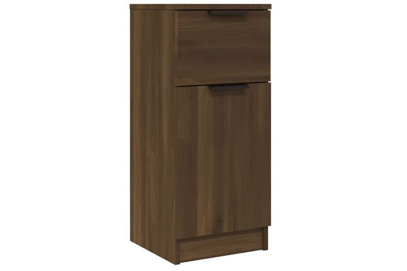 beBasic Byrå brun ek 30x30x70 cm konstruerat trä - Förvaring - Förvaringsmöbler - Byrå