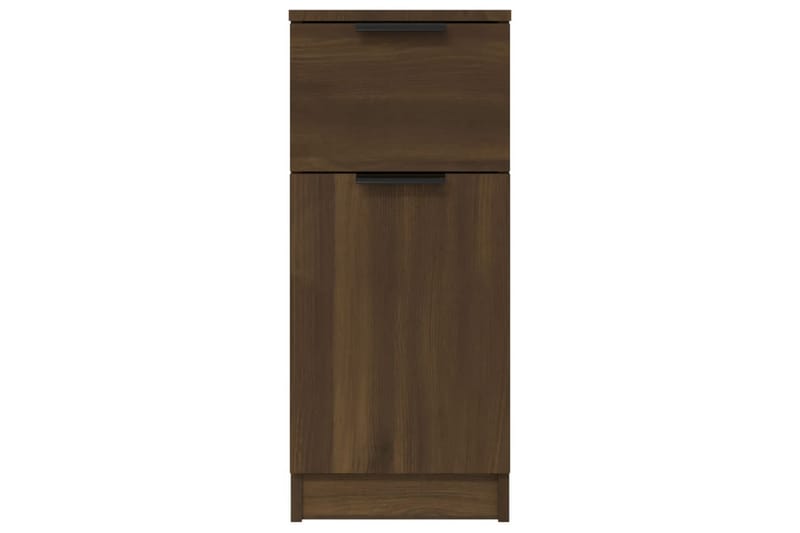 beBasic Byrå brun ek 30x30x70 cm konstruerat trä - Förvaring - Förvaringsmöbler - Byrå