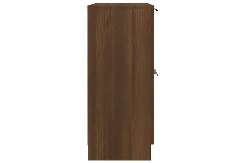 beBasic Byrå brun ek 60x30x70 cm konstruerat trä - Förvaring - Förvaringsmöbler - Byrå