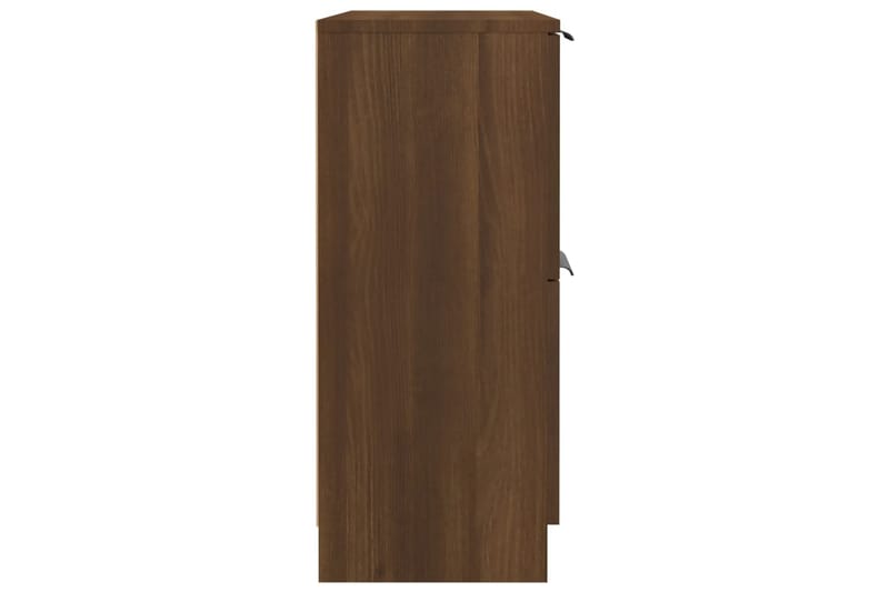 beBasic Byrå brun ek 60x30x70 cm konstruerat trä - Byrå