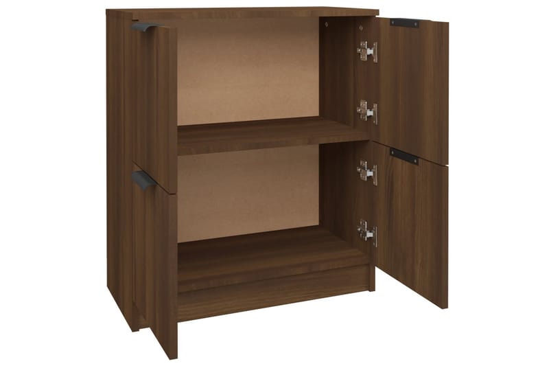 beBasic Byrå brun ek 60x30x70 cm konstruerat trä - Förvaring - Förvaringsmöbler - Byrå