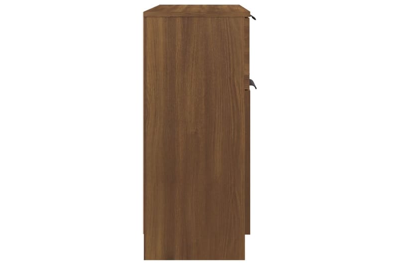 beBasic Byrå brun ek 60x30x70 cm konstruerat trä - Förvaring - Förvaringsmöbler - Byrå