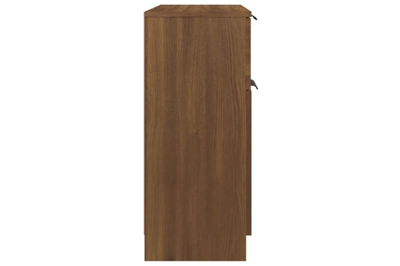beBasic Byrå brun ek 60x30x70 cm konstruerat trä - Byrå