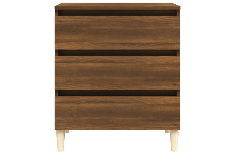 beBasic Byrå brun ek 60x35x69 cm konstruerat trä - Förvaring - Förvaringsmöbler - Byrå