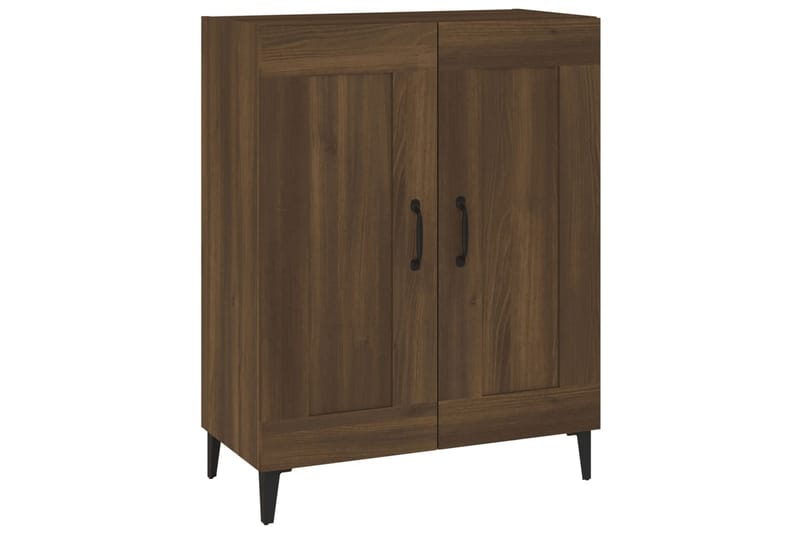 beBasic Byrå brun ek 69,5x34x90 cm konstruerat trä - Förvaring - Förvaringsmöbler - Byrå