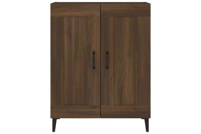 beBasic Byrå brun ek 69,5x34x90 cm konstruerat trä - Förvaring - Förvaringsmöbler - Byrå