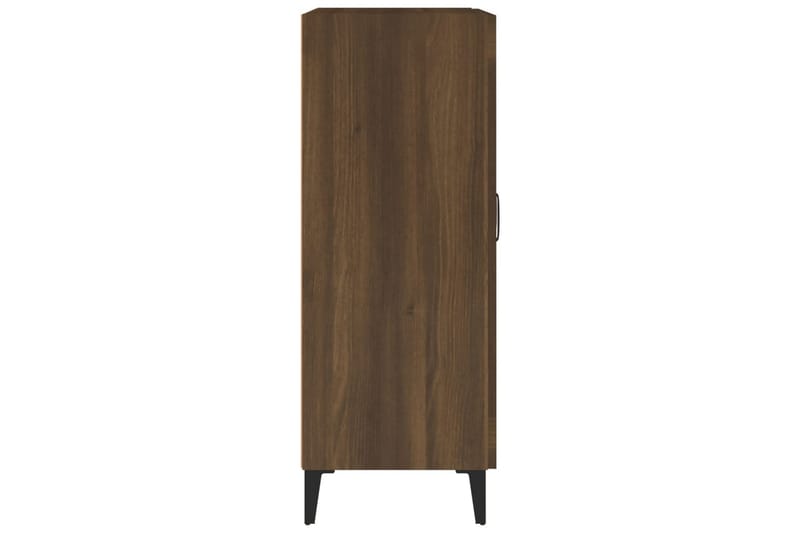 beBasic Byrå brun ek 69,5x34x90 cm konstruerat trä - Förvaring - Förvaringsmöbler - Byrå