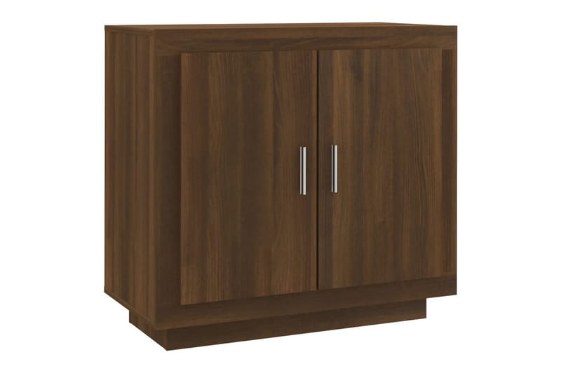 beBasic Byrå brun ek 80x40x75 cm konstruerat trä - Förvaring - Förvaringsmöbler - Byrå