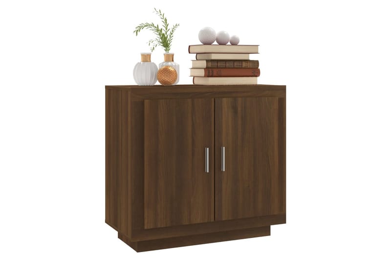 beBasic Byrå brun ek 80x40x75 cm konstruerat trä - Förvaring - Förvaringsmöbler - Byrå