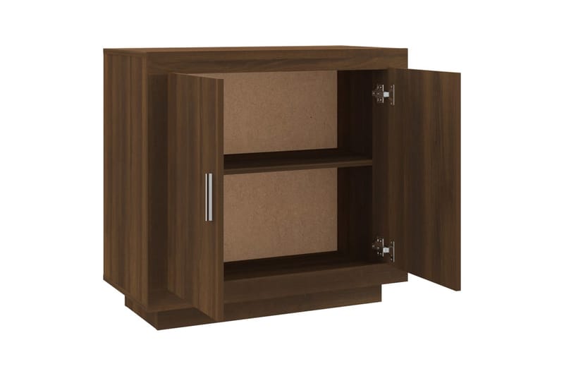 beBasic Byrå brun ek 80x40x75 cm konstruerat trä - Förvaring - Förvaringsmöbler - Byrå