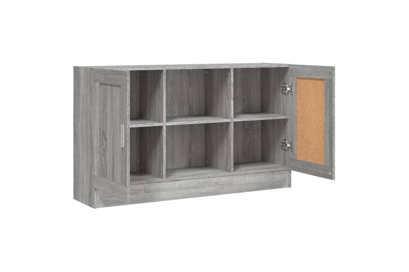 beBasic Byrå grå sonoma 120x30,5x70 cm konstruerat trä - Förvaring - Förvaringsmöbler - Byrå