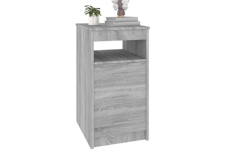 beBasic Byrå grå sonoma 40x50x76 cm konstruerat trä - Förvaring - Förvaringsmöbler - Byrå