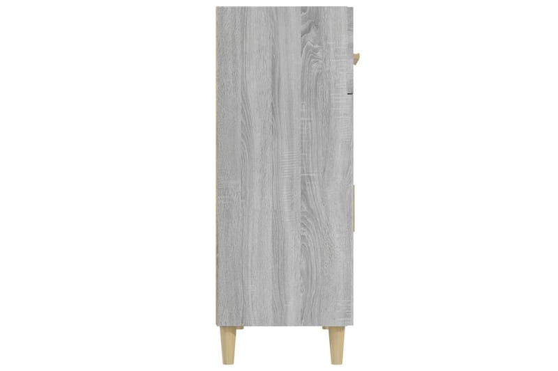 beBasic Byrå grå sonoma 69,5x34x89 cm konstruerat trä - Förvaring - Förvaringsmöbler - Byrå