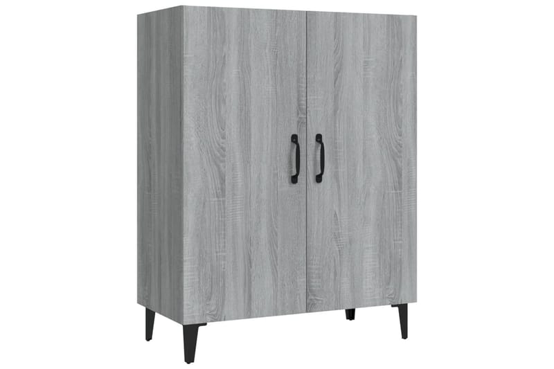 beBasic Byrå grå sonoma 70x34x90 cm konstruerat trä - Förvaring - Förvaringsmöbler - Byrå