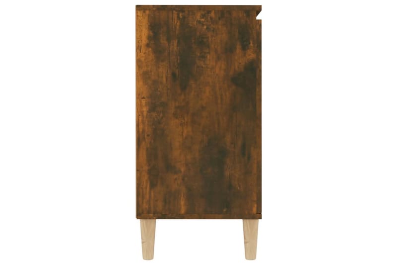 beBasic Byrå rökfärgad ek 103,5x35x70 cm konstruerat trä - Förvaring - Förvaringsmöbler - Byrå