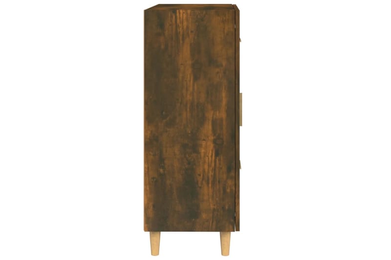 beBasic Byrå rökfärgad ek 69,5x34x90 cm konstruerat trä - Förvaring - Förvaringsmöbler - Byrå