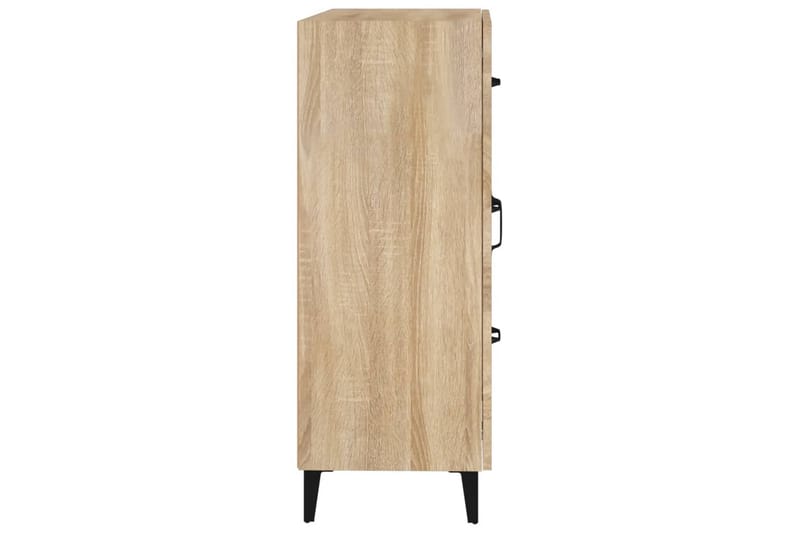 beBasic Byrå sonoma-ek 69,5x34x90 cm konstruerat trä - Förvaring - Förvaringsmöbler - Byrå