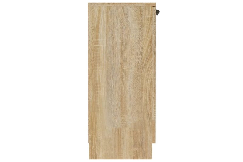 beBasic Byrå sonoma-ek 80x40x75 cm konstruerat trä - Förvaring - Förvaringsmöbler - Byrå