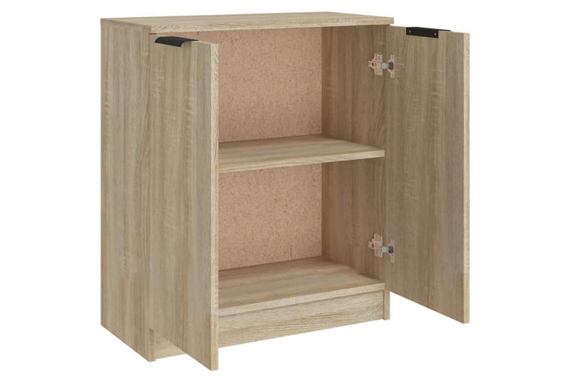 beBasic Byrå sonoma-ek 80x40x75 cm konstruerat trä - Förvaring - Förvaringsmöbler - Byrå