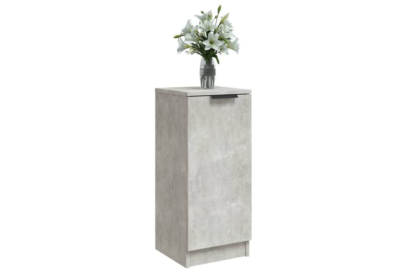 beBasic Byråer 2 st betonggrå 30x30x70 cm konstruerat trä - Förvaring - F�örvaringsmöbler - Byrå