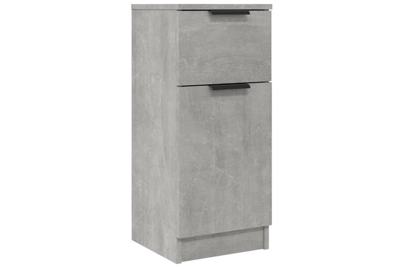 beBasic Byråer 2 st betonggrå 30x30x70 cm konstruerat trä - Förvaring - Förvaringsmöbler - Byrå