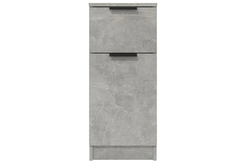 beBasic Byråer 2 st betonggrå 30x30x70 cm konstruerat trä - Förvaring - Förvaringsmöbler - Byrå