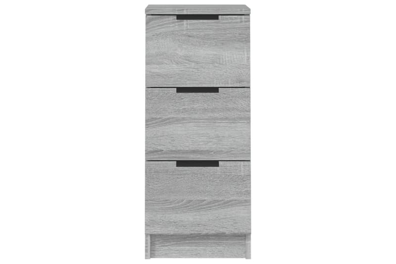 beBasic Byråer 2 st grå sonoma 30x30x70 cm konstruerat trä - F�örvaring - Förvaringsmöbler - Byrå