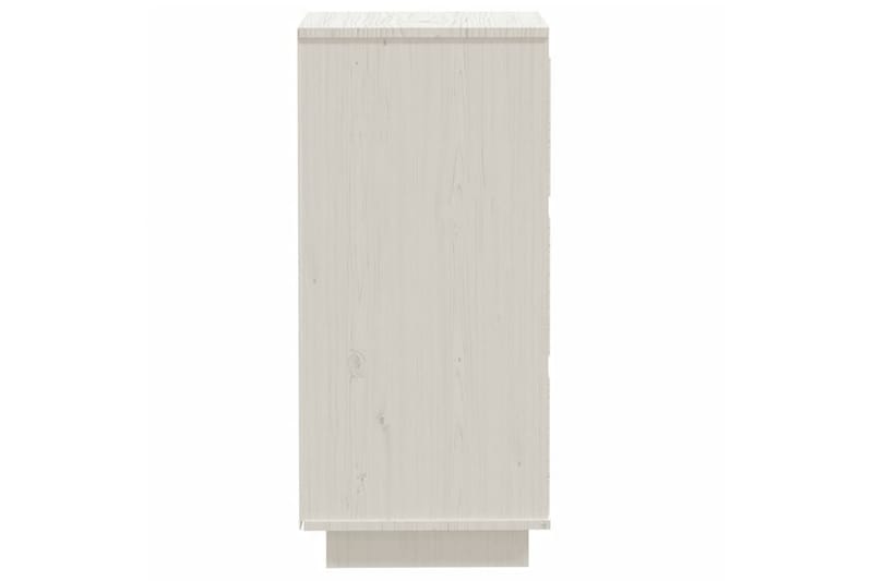 beBasic Byråer 2 st vit 32x34x75 cm massiv furu - Förvaring - Förvaringsmöbler - Byrå