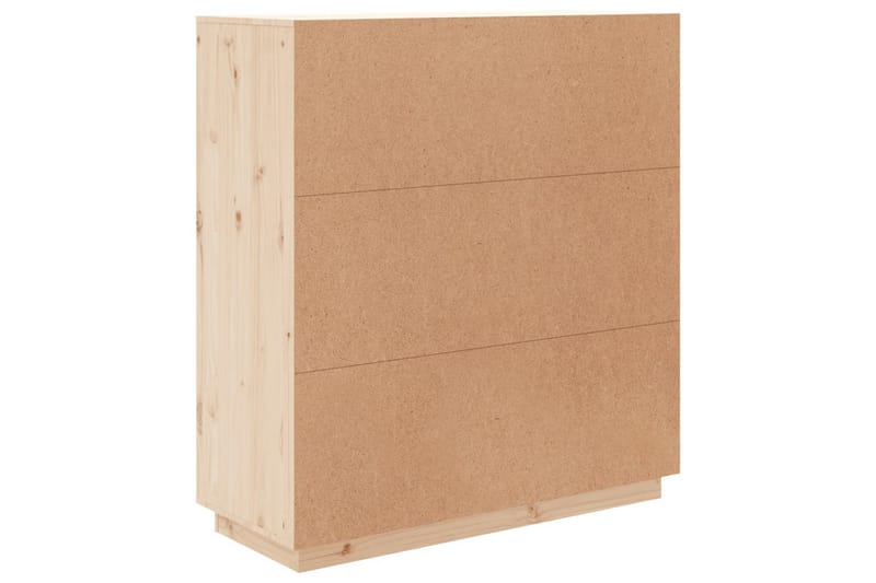 beBasic Högskåp 100x40x108,5 cm massiv furu - Förvaring - Förvaringsmöbler - Byrå