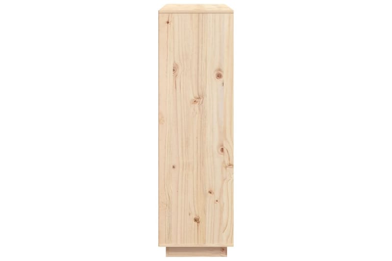 beBasic Högskåp 110,5x35x117 cm massiv furu - Förvaring - Förvaringsmöbler - Byrå