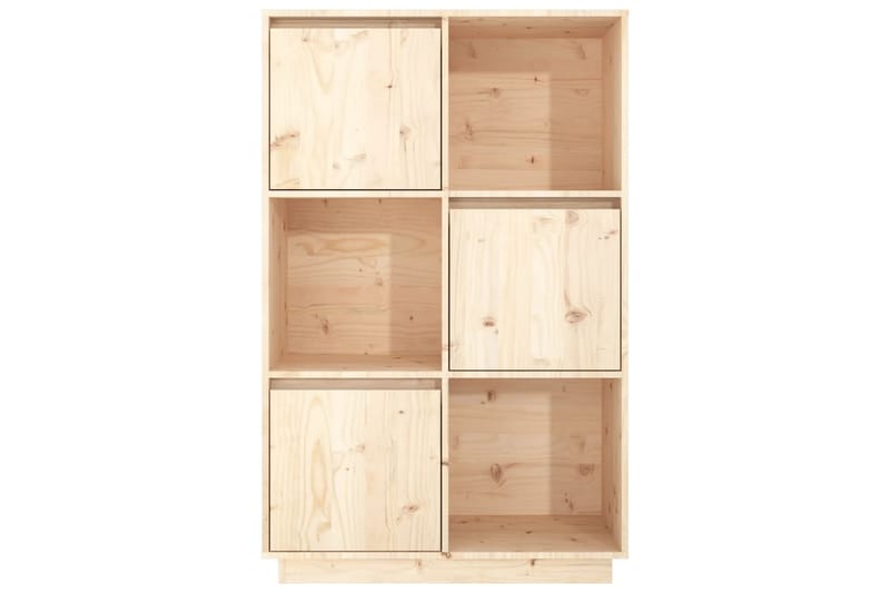 beBasic Högskåp 74x35x117 cm massiv furu - Förvaring - Förvaringsmöbler - Byrå