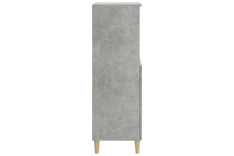 beBasic Högskåp betonggrå 60x36x110 cm konstruerat trä - Förvaring - Förvaringsmöbler - Byrå