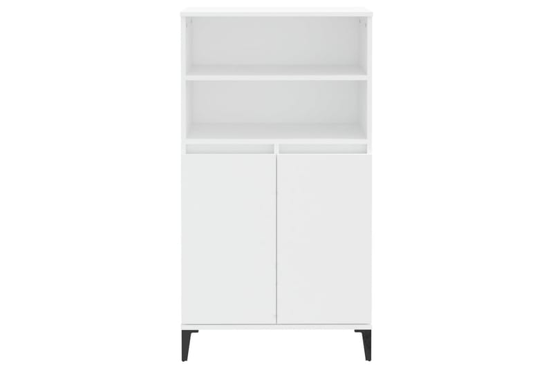 beBasic Högskåp vit 60x36x110 cm konstruerat trä - Förvaring - Förvaringsmöbler - Byrå