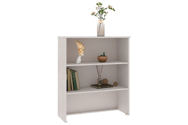beBasic Överdel till högskåp ljusgrå 85x35x100 cm massiv furu - Förvaring - Förvaringsmöbler - Byrå