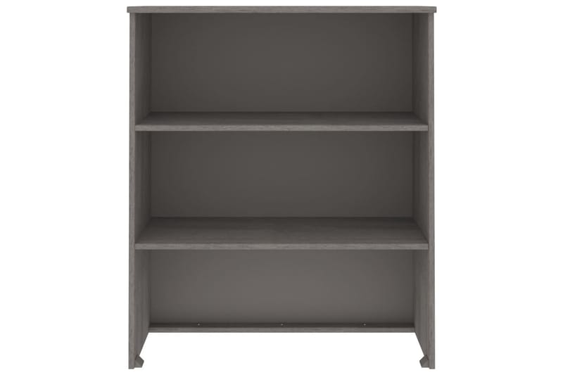 beBasic Överdel till högskåp ljusgrå 85x35x100 cm massiv furu - Förvaring - Förvaringsmöbler - Byrå