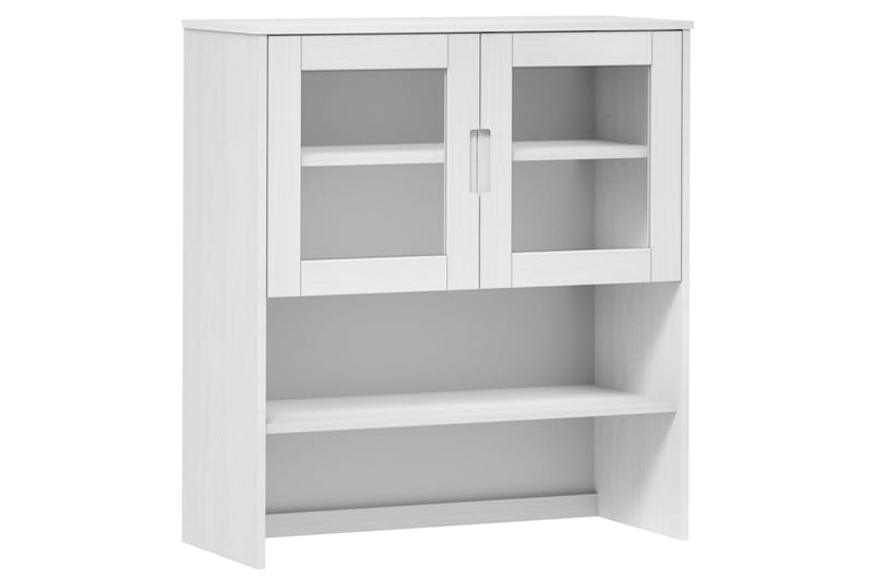 beBasic Överdel till högskåp vit 90x35x100 cm massiv furu - Förvaring - Förvaringsmöbler - Byrå