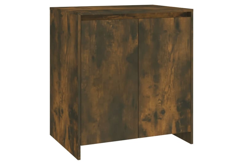 beBasic Sidobord 3 delar rökfärgad ek konstruerat trä - Förvaring - Förvaringsmöbler - Skänkar & sideboards