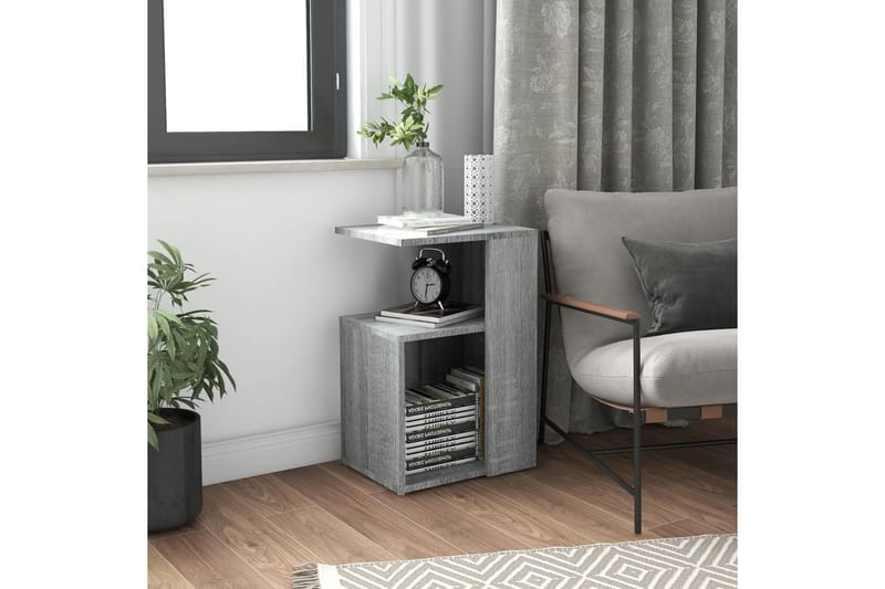 beBasic Sidobord grå sonoma 36x30x56 cm konstruerat trä - Förvaring - Förvaringsmöbler - Skänkar & sideboards