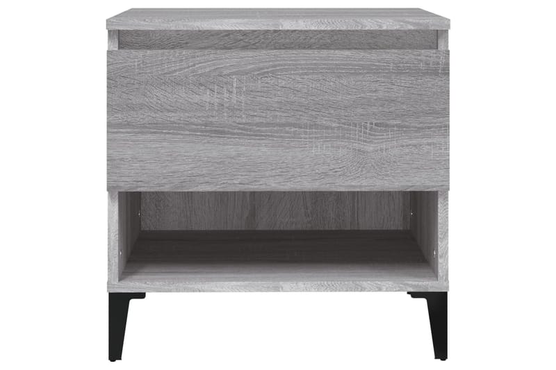 beBasic Sidobord grå sonoma 50x46x50 cm konstruerat trä - Förvaring - Förvaringsmöbler - Skänkar & sideboards