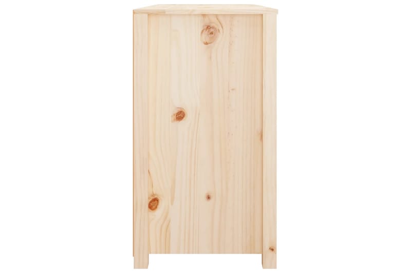 beBasic Sidoskåp 100x40x72 cm massiv furu - Förvaring - Förvaringsmöbler - Skänkar & sideboards