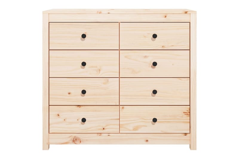 beBasic Sidoskåp 100x40x90 cm massiv furu - Förvaring - Förvaringsmöbler - Skänkar & sideboards