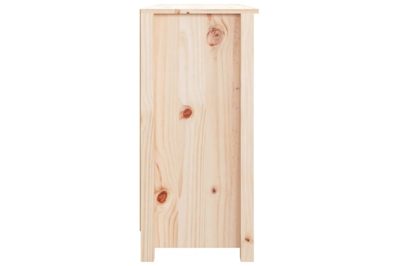 beBasic Skänk 100x35x74 cm massiv furu - Förvaring - Förvaringsmöbler - Skänkar & sideboards
