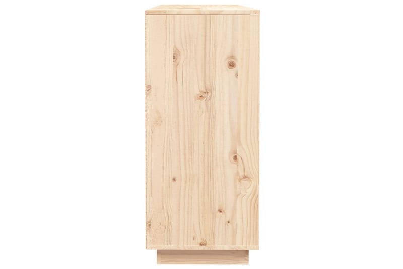 beBasic Skänk 110,5x35x80 cm massiv furu - Förvaring - Förvaringsmöbler - Skänkar & sideboards