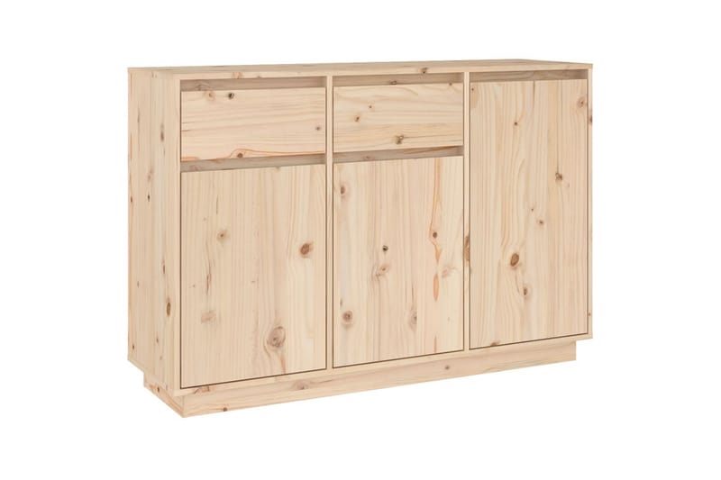 beBasic Skänk 110x34x75 cm massiv furu - Förvaring - Förvaringsmöbler - Skänkar & sideboards