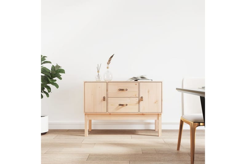 beBasic Skänk 110x40x78 cm massiv furu - Förvaring - Förvaringsmöbler - Skänkar & sideboards