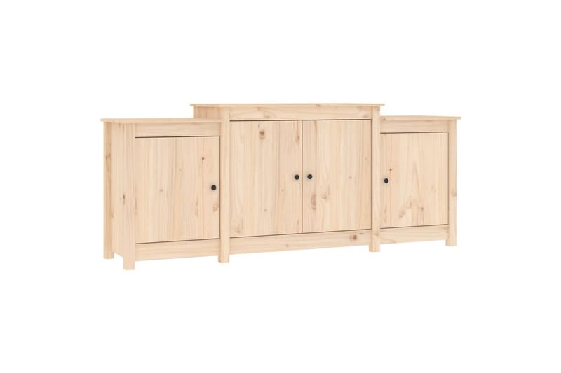 beBasic Skänk 164x37x68 cm massiv furu - Förvaring - Förvaringsmöbler - Skänkar & sideboards