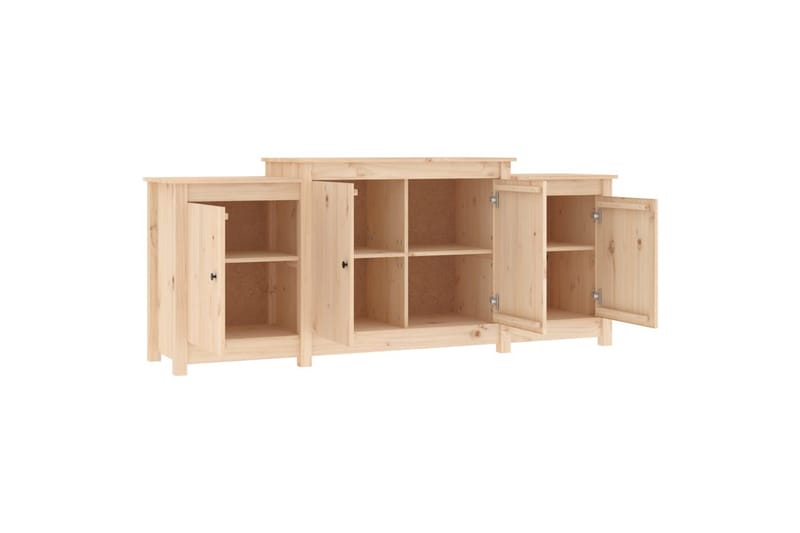 beBasic Skänk 164x37x68 cm massiv furu - Förvaring - Förvaringsmöbler - Skänkar & sideboards