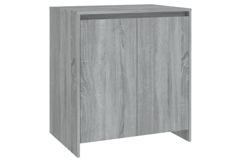 beBasic Skänk 3 delar grå sonoma-ek konstruerat trä - Förvaring - Förvaringsmöbler - Skänkar & sideboards