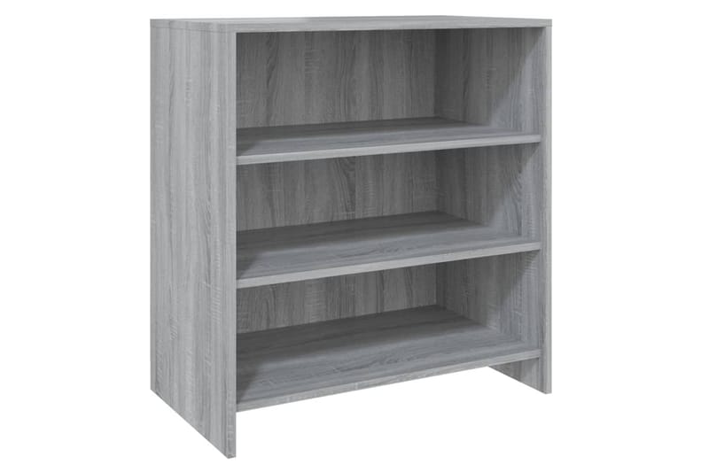 beBasic Skänk 3 delar grå sonoma-ek konstruerat trä - Förvaring - Förvaringsmöbler - Skänkar & sideboards