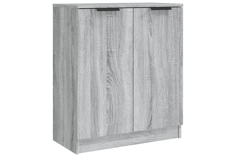 beBasic Skänk 3 delar grå sonoma konstruerat trä - Förvaring - Förvaringsmöbler - Skänkar & sideboards